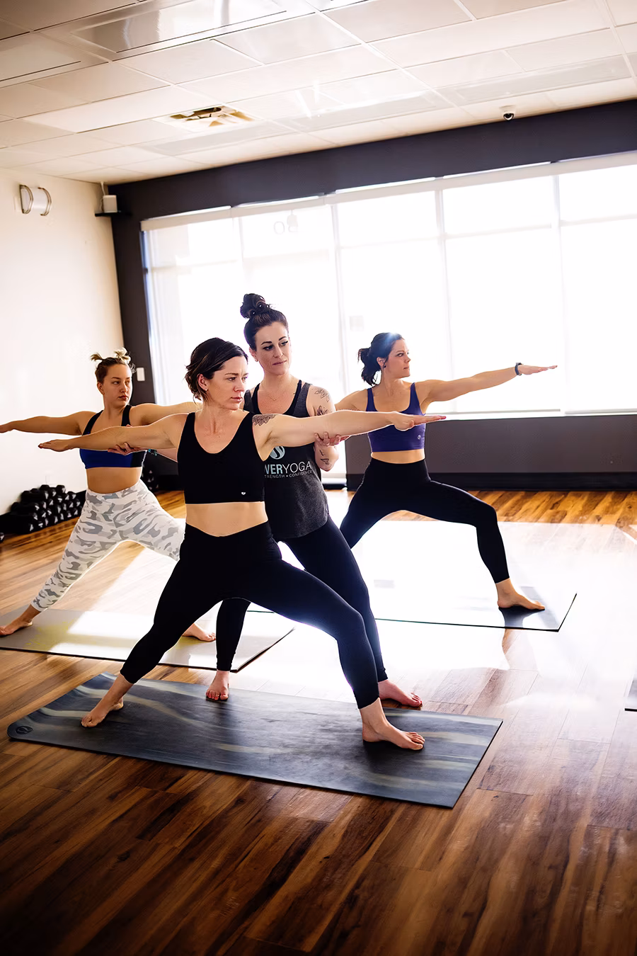 Power class at K.Power Yoga Studio